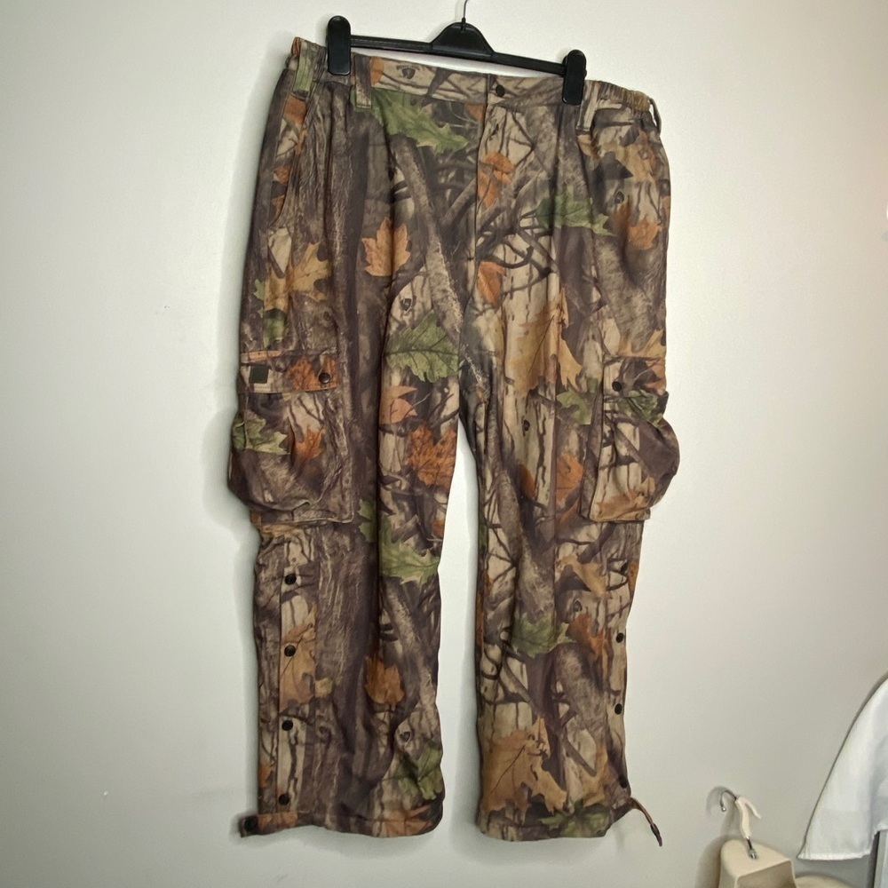 Big Bill 3XLarge Camo Fleece pants cargo expandable and Up